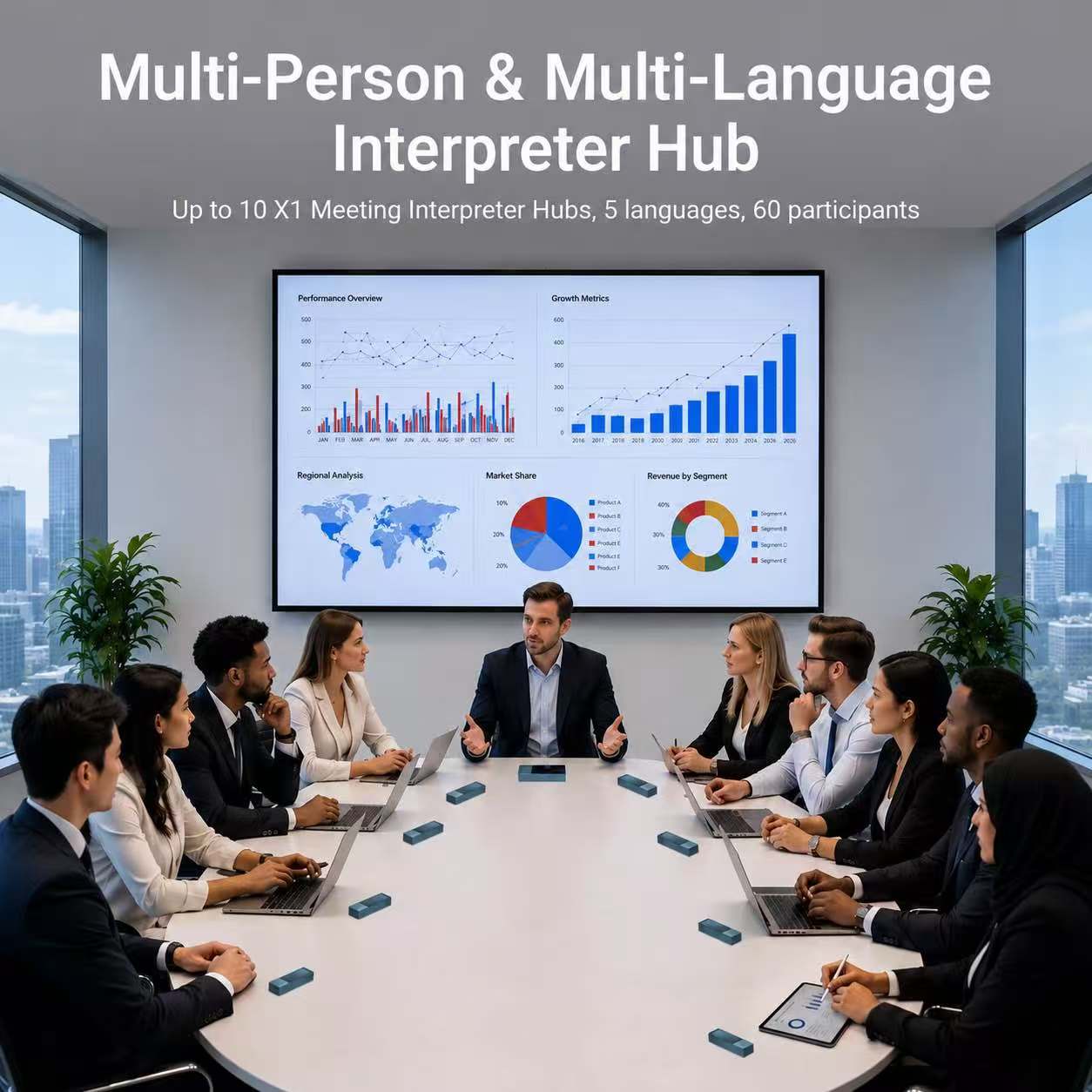 timekettle-x1-meeting-interpreter-hub-mehrsprachig-business image 2