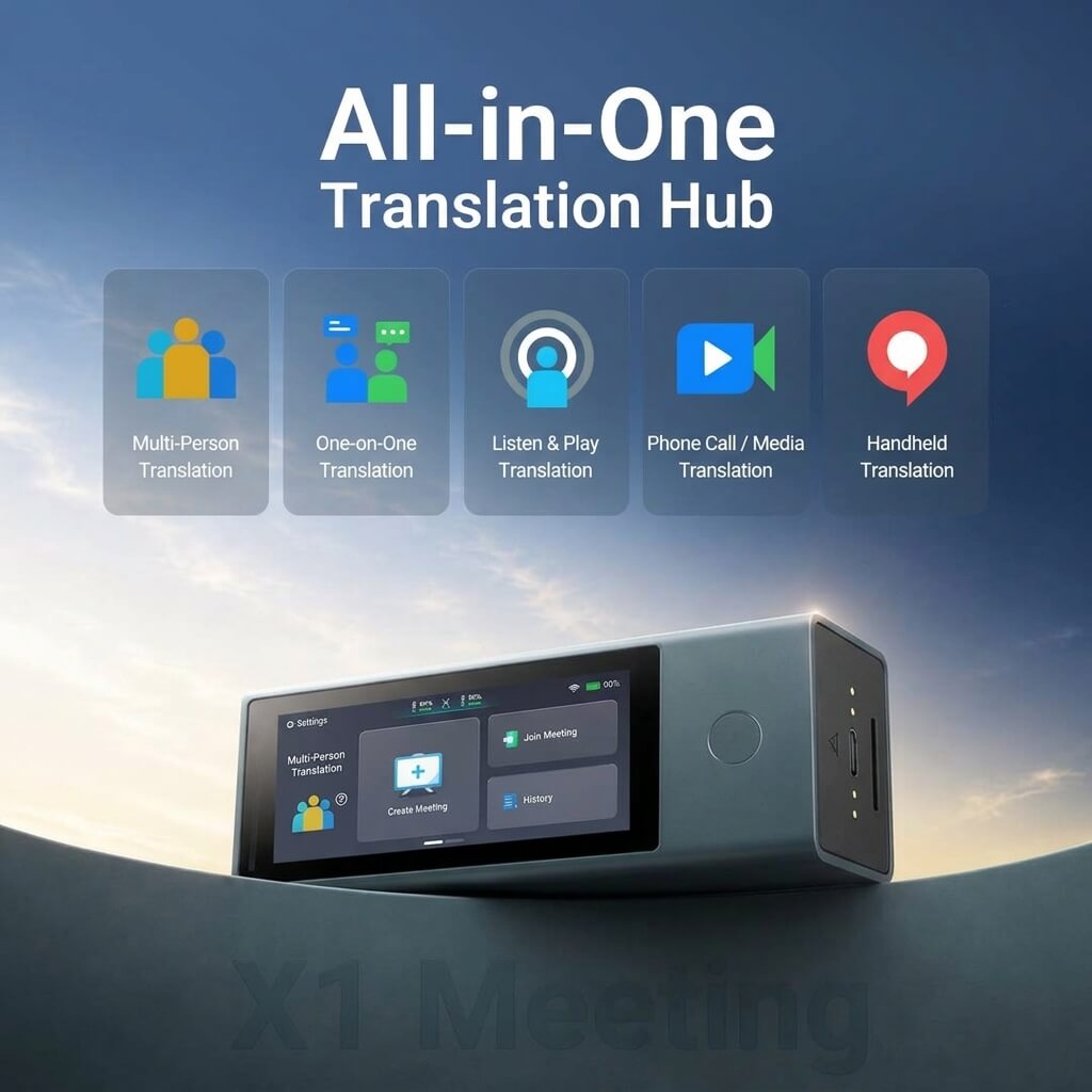 timekettle-x1-meeting-interpreter-hub-mehrsprachig-business image 6