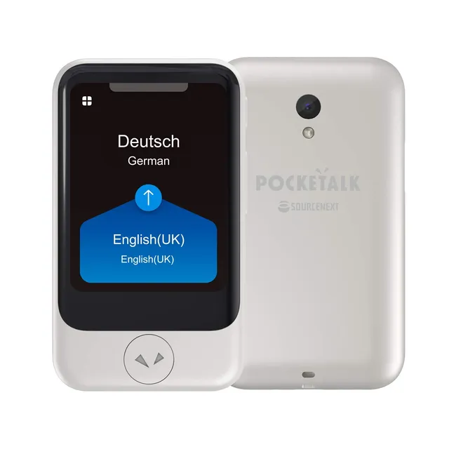 pocketalk-s-sprach-bersetzer-wei-mit-kamera-und-82-sprachen image 1
