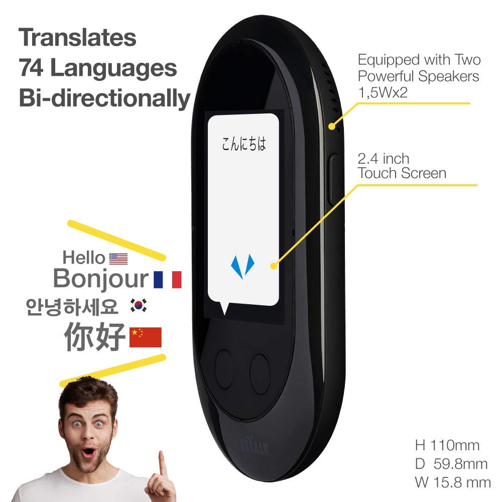 pocketalk-w-w1pgk-eu-sprach-bersetzer-schwarz-74-sprachen image 2