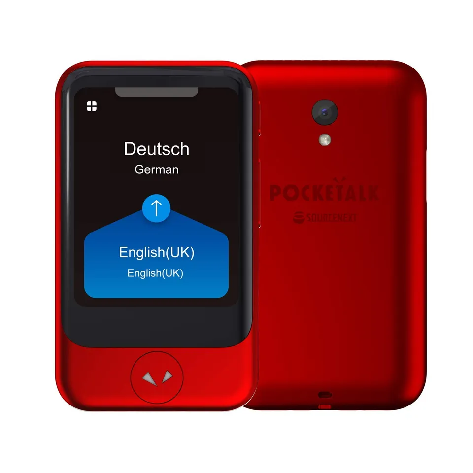 pocketalk-s-sprach-bersetzer-rot-mit-kamera-und-82-sprachen image 1